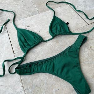 Green Bikini Set